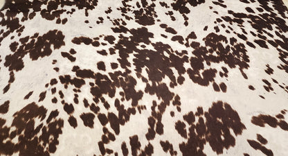 Faux Cowhide Bandana Hat