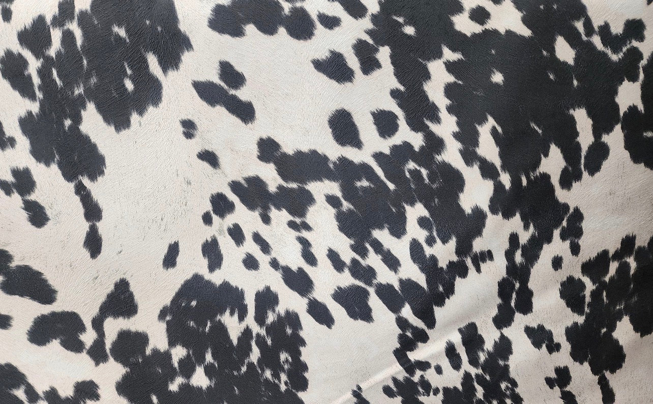 Faux Cowhide Bandana Hat